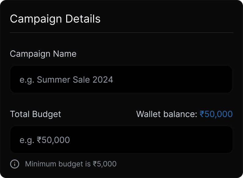 Create the campaign campaign workflow preview
